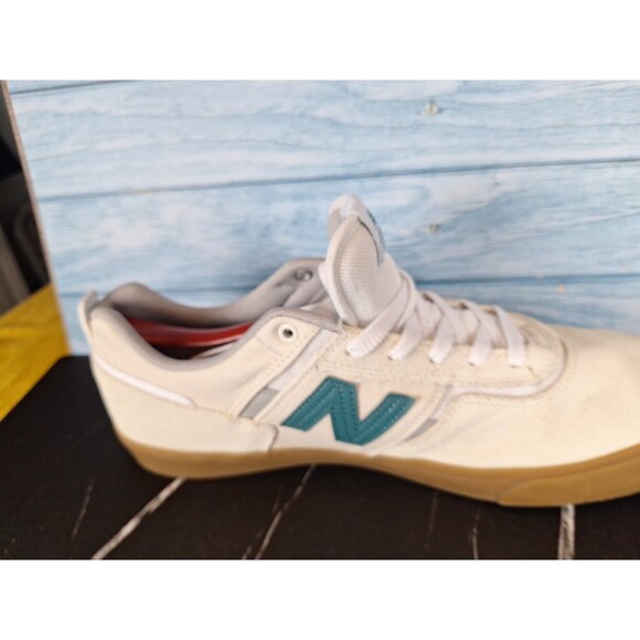 New Balance Numeric 306 Foy Sea Salt Teal Gum Shoes Sz 14 main image 6